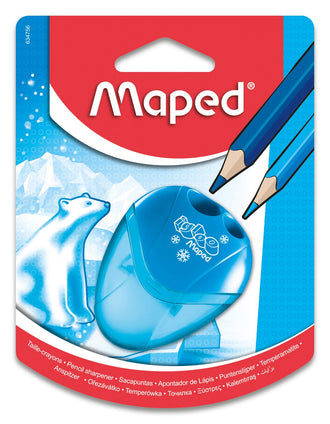 Maped I-Gloo 2 Hole Pencil Sharpener, Assorted Colors (634756Ta)