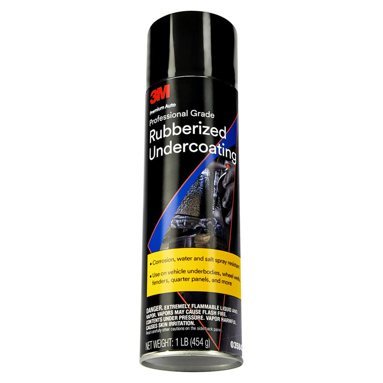 3M Professional Grade Rubberized Undercoating, Corrosion, Water and Salt Spray Resistant, 03584, 16 oz. Aerosol