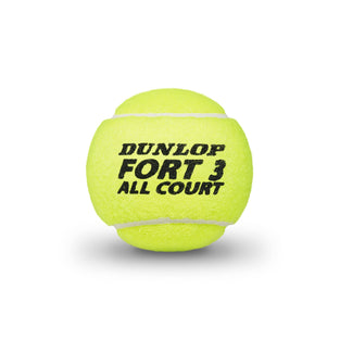 Dunlop Fort All Court Tennis Balls, Set of 3 Piece DL601315 per can