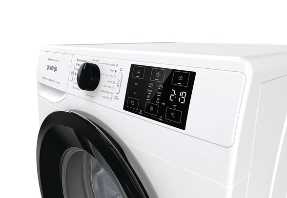 Gorenje WNEI14BS 10 Kg Fully Automatic Front Load Washing Machine, 16 Programs, Energy and Water Efficient, Stain Removal System, 1400 RPM, White, 1 Year Warranty