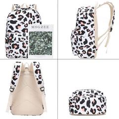Backpack for Teen Girls Sunborls Lightweight High-capacity Middle Student Bookbag Women Backpack with Lunch bag 3Pcs