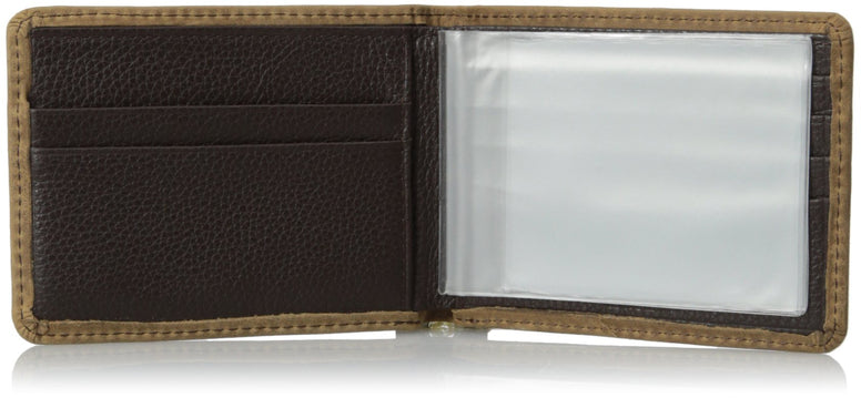 Nocona Men's Basic Distresed Brand Bifold