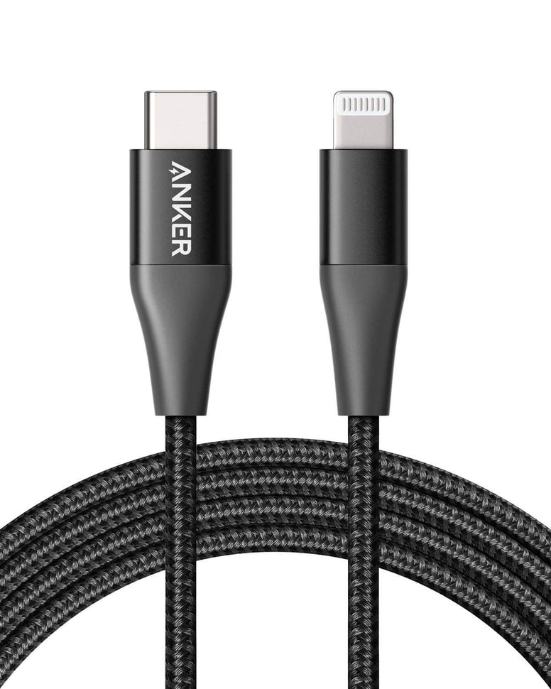 Anker iPhone 14 Charger Cable, USB C to Lightning Cable [6ft Apple Mfi Certified] Powerline+ II Nylon Braided Cable for iPhone 14/14 Pro/13 Pro Max/12 Pro/11 Pro Max/XSXS Max, Supports Power Delivery
