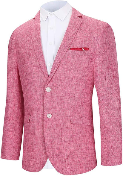 Piero Lusso Boys' Fashion Modern Fit Sport Blazers Casual Jackets size 4\S