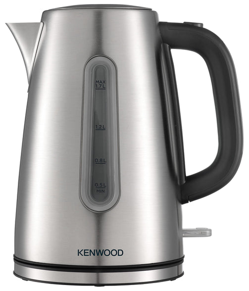 Kenwood Stainless Steel Kettle 1.7L Cordless Electric Kettle 3000W With Auto Shut-Off & Removable Mesh Filter Zjm11.000Ss Silver/Black