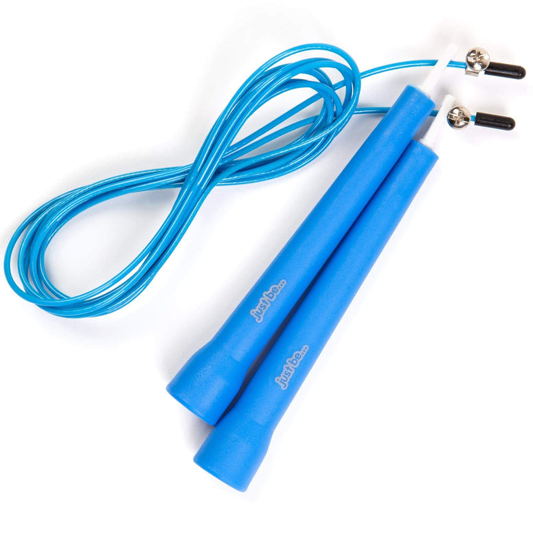 Skipping Ropes for Adults - Fitness Equipment and Gym accessories for Weight Loss/Fitness - just be. Skipping Rope for HIIT Boxing Crossfit Home Gym Exercise - Non Slip Handle/Adjustable