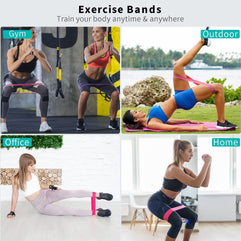 Tycom Resistance Loop Bands- Resistance Exercise Bands Set Workout Bands Flexbands for Home Fitness, Stretching,Strength Training, Physical Therapy, Yoga