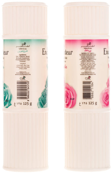 Enchanteur Talc (2 X 125 gm), Romantic + Gorgeous