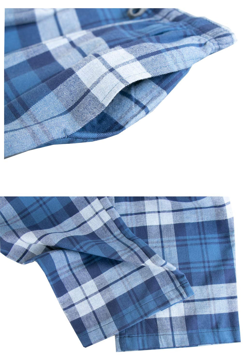 Big Boys Young Cotton Plaid Lounge Pants Sleepwear Bottoms 10-12 Years