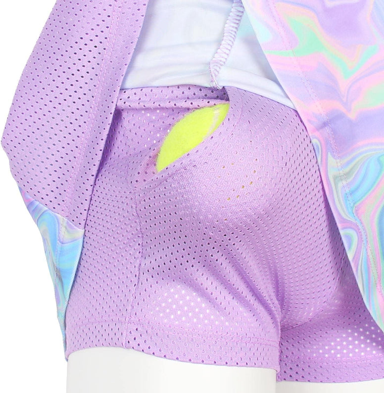 JESKIDS Girls' Tennis Golf Skirts with Shorts Pickleball Athletic Pleated Skort 6~13T