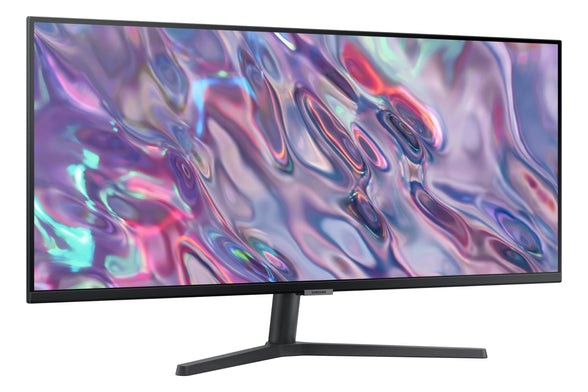 Samsung 34" ViewFinity S5 S50GC with Ultra WQHD resolution, Ultra-smooth experience with 100Hz refresh rate and Incredibly slim and stylish design with border-less screen - LS34C500GAMXUE