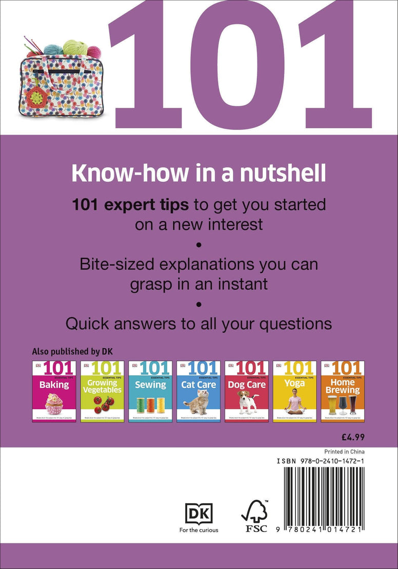 101 Essential Tips Crochet: Breaks Down the Subject into 101 Easy-to-Grasp Tips