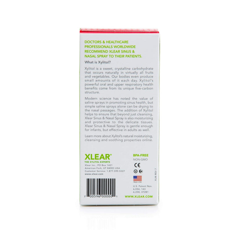 Xlear, Xylitol Saline Nasal Spray, Fast Relief, 1.5 fl oz (45 ml)