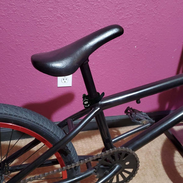2pc Bike Seatpost Clamp, Aluminum Quick Bike Seat Clamp for Road Bike Casual Bike(black 31mm)
