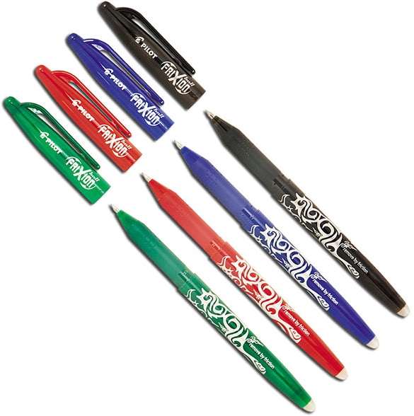 Pilot Pen Frixion Erasable Rollerball Pen Assorted Colours