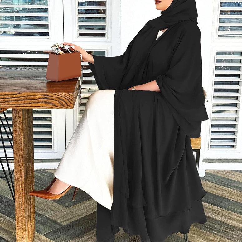 VESNIBA Prayer Muslim for Dresses Dress Overall Hijab Thobe Abaya