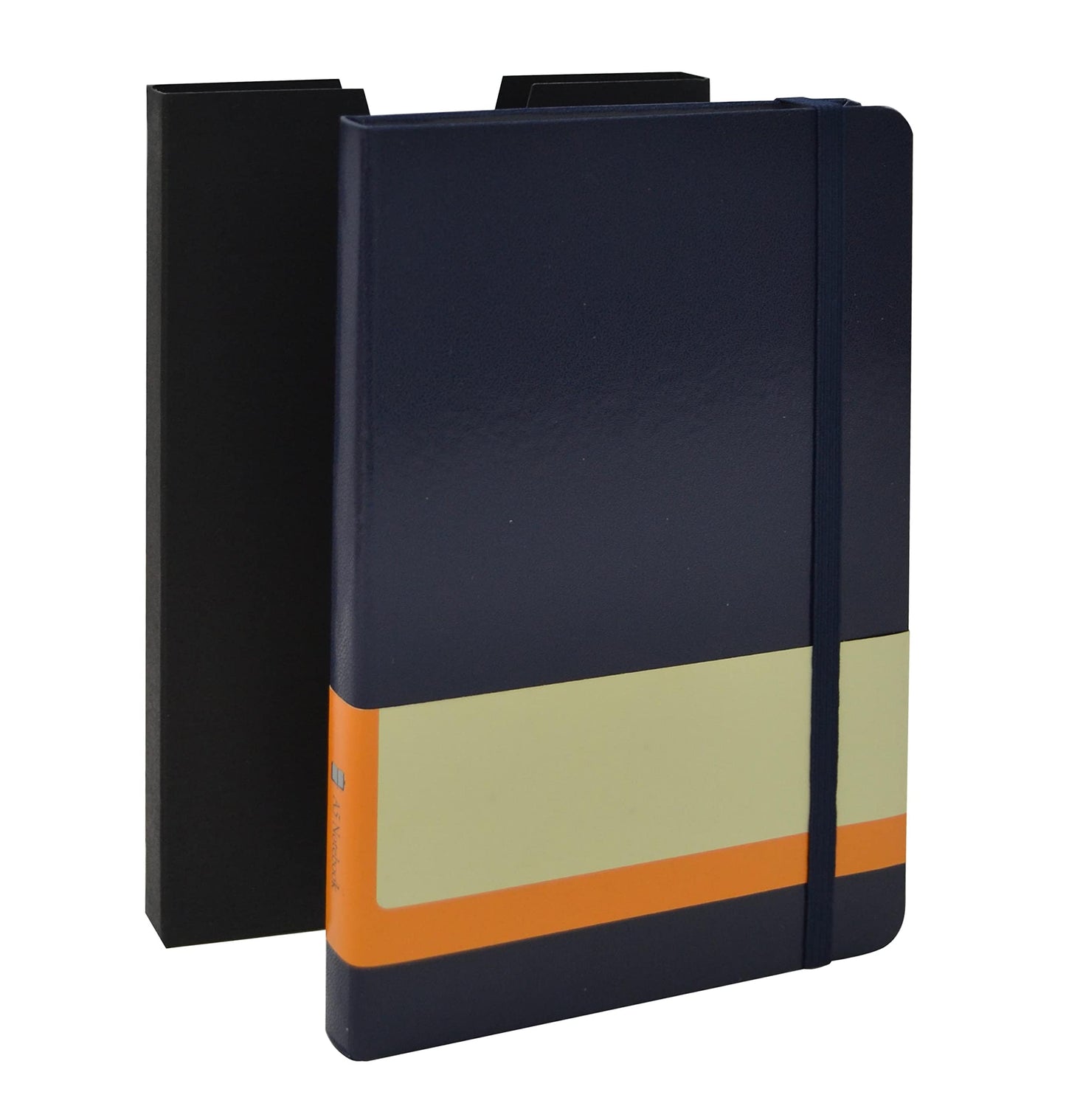 Santhome Classic Notebooks | A5, Hardcover, Ruled/Linked Notebooks, Writing Pads, Dairies - 192 Pages (Black)