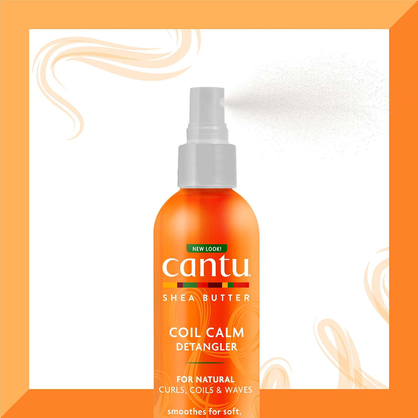 Cantu Shea Butter For Natural Hair Coil Calm Detangler, 237 ML