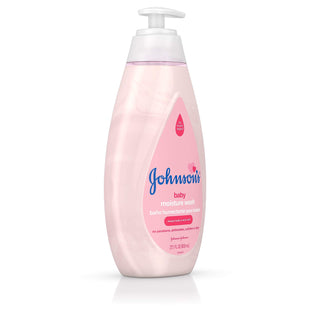 Johnson's Baby Body Moisture Wash for Gentle Baby Skin Care, Sulfate-Free, Tear-Free, Hypoallergenic Baby Wash, 27.1 fl. oz