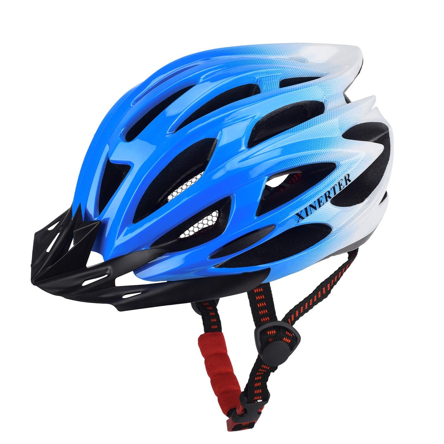 XINERTER Mountain bike helmet,Road Bicycle Helmet for Men Women with Removable Sun Visor,Adjustable Size Adult Cycling Helmets