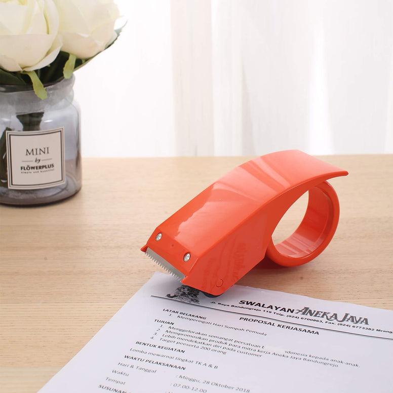 Deli E801 Packing Tape Dispenser Anti-Corrosion Blade And High Quality Abs Material For Extra Durability