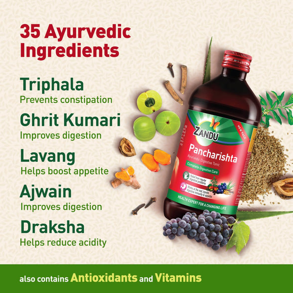 Zandu AyuHeal Pancharishta (450ml)