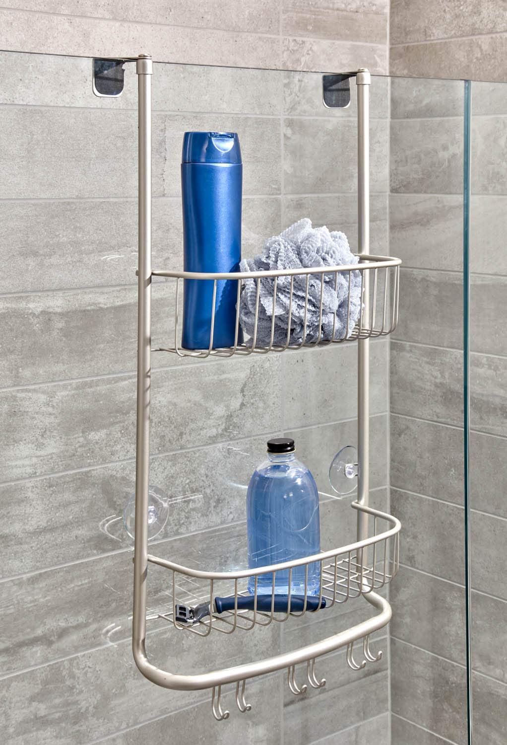 İnterdesıgn Bosphorus Shower Organizer, Silver, 46165ES