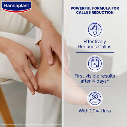 Hansaplast Callus Intensive Foot Cream, Callused and Dry Feet, 75ml