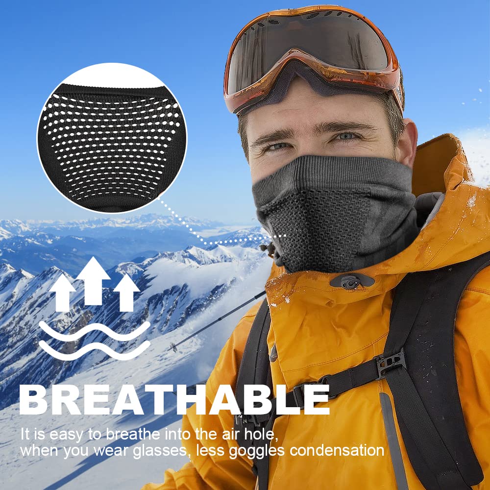 AXBXCX Cold Weather Ski Mask - Neck Gaiter Warmer for Winter Outdoor Sport