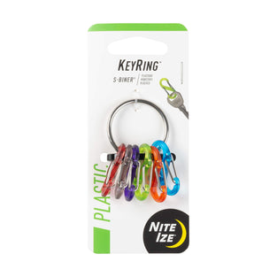 Nite Ize Key Ring S-Biner-Stainless, One Size