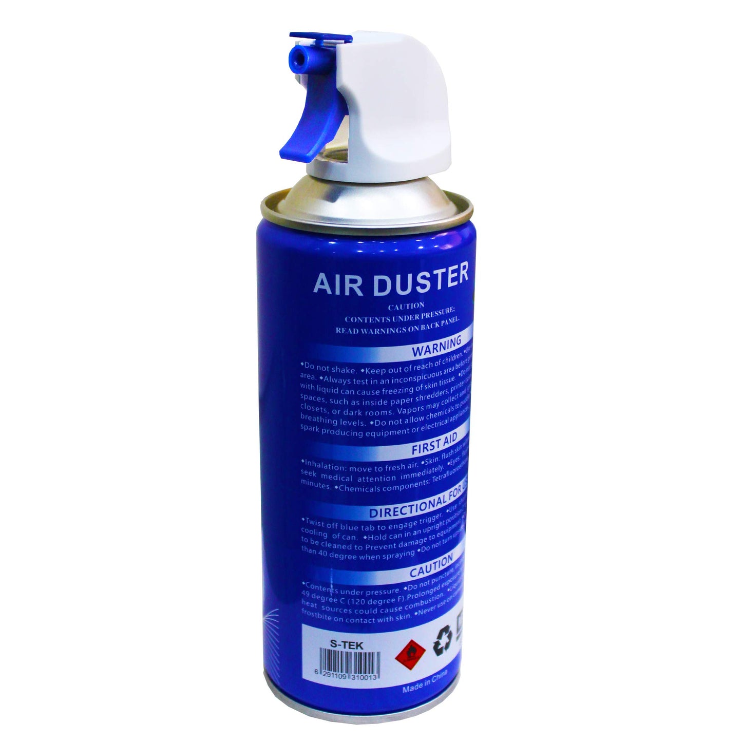 S-TEK AIR DUSTER FOR COMPUTER,LAPTOP, KEYBOARDS etc.400 ml ADVANCED CLEANING TECHNOLOGY