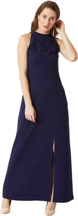 Miss Olive Women's Crepe Maxi Dress