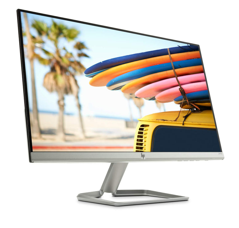 HP 24FW Display Monitor LED, 23.8 Inches, IPS,FHD, 1 HDMI,1 VGA, AMD FREEYSNC, White