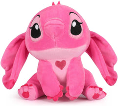 Tigiemap 8 Inch Stitch Plush, Pink Stitch Alien Monster Plush Soft Huggable Stuffed Animal Plushies Pillow Room Decorat Gift for Kids Toys Boys and Girls