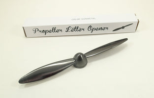 Spinning Airplane Propeller Letter Opener