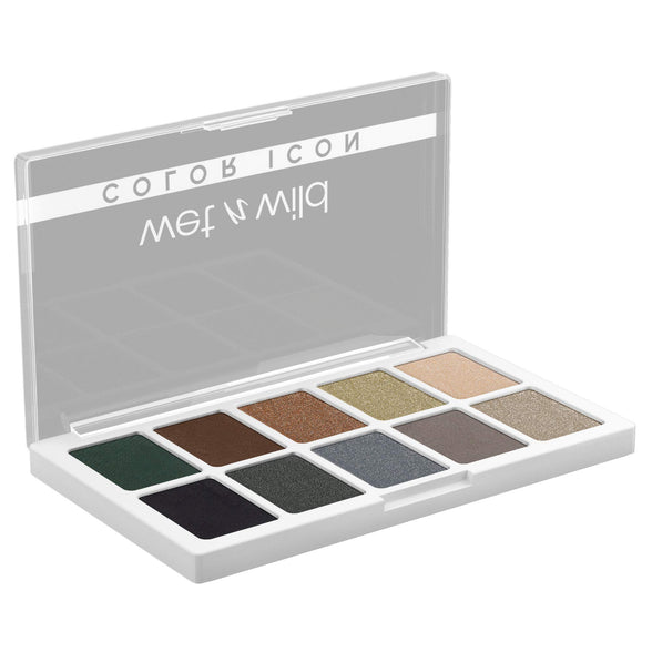 Wet n Wild Color Icon 10-Pan Makeup Palette Lights Off 0.42 Ounce 0.42 Ounce (Pack of 1)