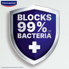 Hansaplast Elastic Plasters, Extra Flexible & Breathable, 20 Strips (2 sizes)