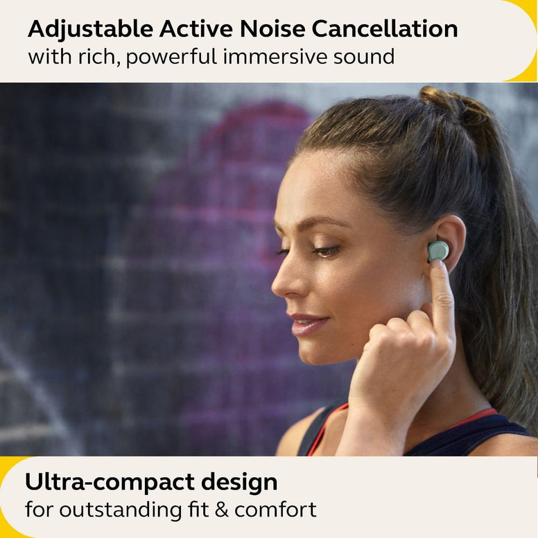 Jabra Elite 7 Active in-Ear Bluetooth Earbuds - True Wireless Sports Ear Buds with Jabra ShakeGrip for The Ultimate Active fit and Adjustable Active Noise Cancellation - Mint