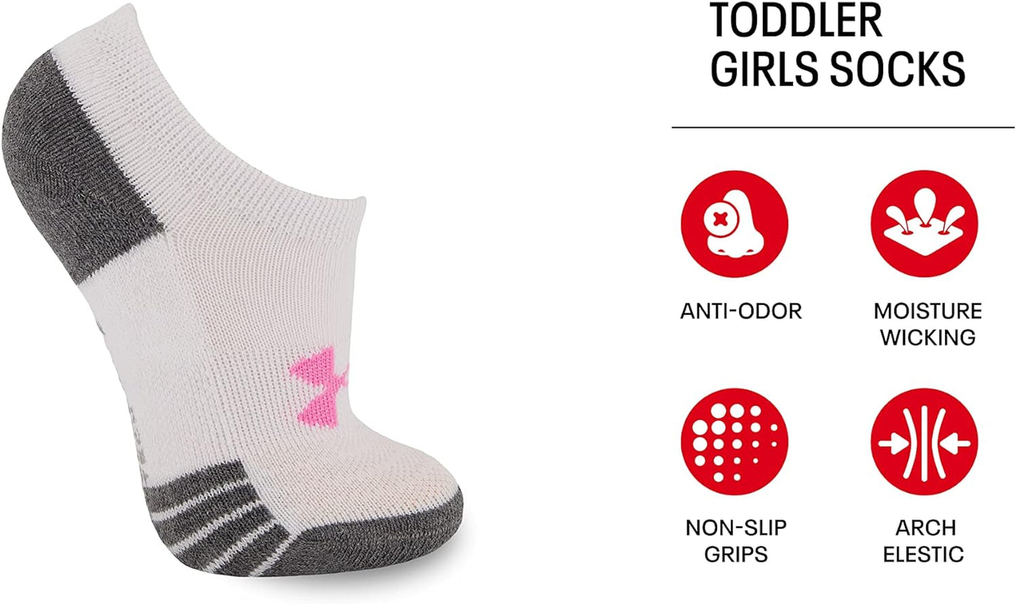 Under Armour girls Multi Pack Low Cut Sock Low Cut Sock