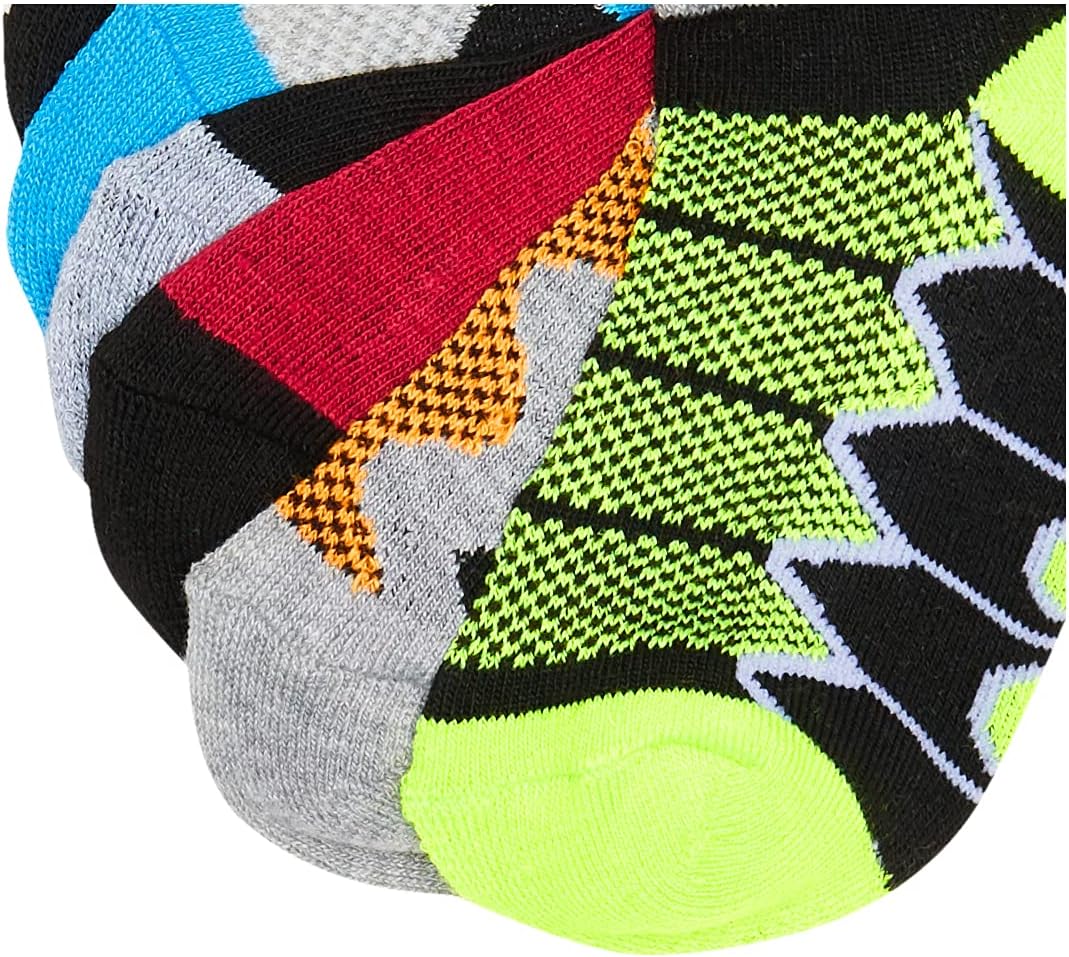Jefferies Socks Boy's Tech Sport Low Cut Socks 6 Pair Pack