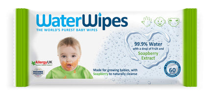 Water Wipes - Baby Wipes With Soapberry, 60'S - Pack Of 1