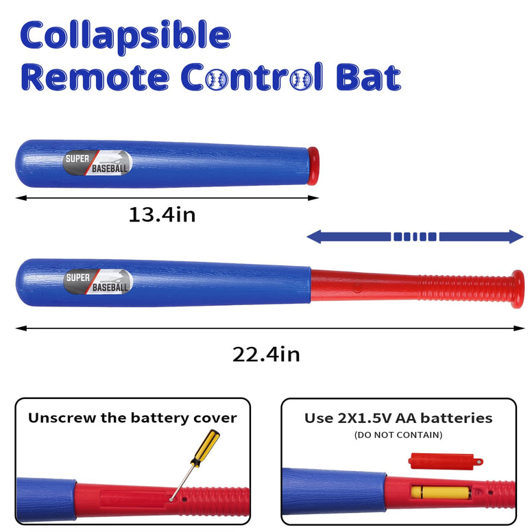 LZZAPJ T Ball Sets for Kids 5-8,Tee Ball Set with Plastic Baseball Bat,Toddler Baseball Game Sports & Outdoors Toys, Baseball Training Equipment for Youth 3-5, Tball Set Gifts for Boys Girls 8-12