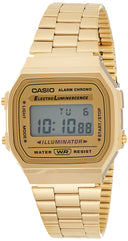 Casio Digital Dial Stainless Steel Watch - A168Wg-9Wdf