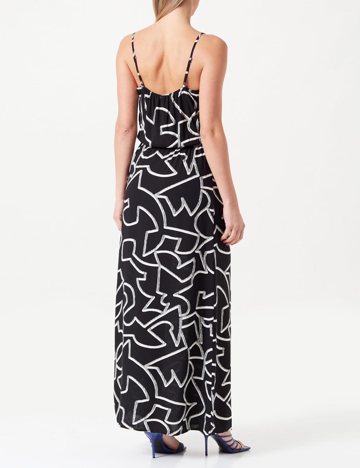 Only Women's Onlnova Life Strap Maxi Dress Aop Ptm Dress