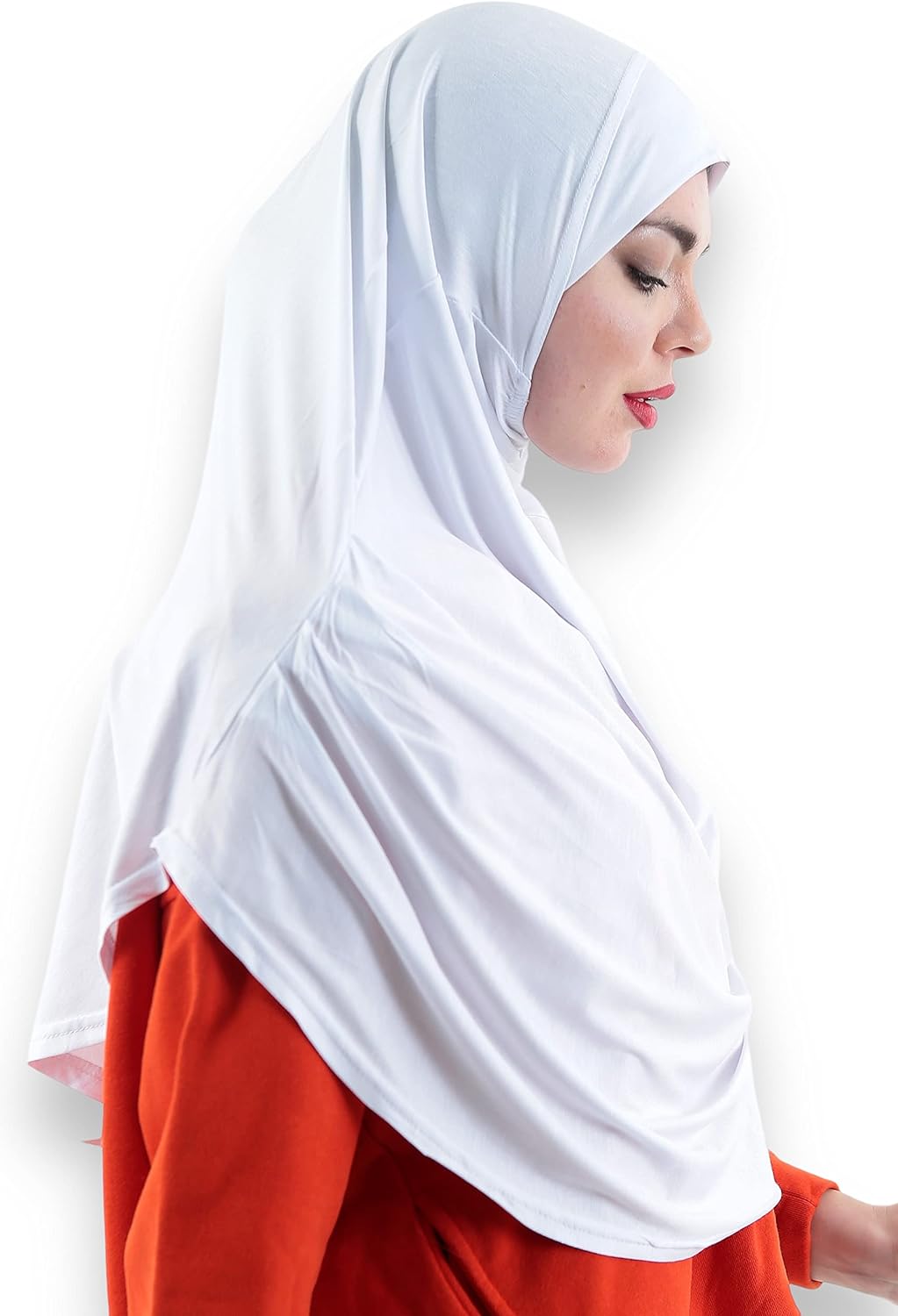 Avanos Easy Wear Soft Hijab for Women, Instant Hijab Long Scarf, Jersey Turbans Prayer Muslim Abayas Dress Clothes Jilbab