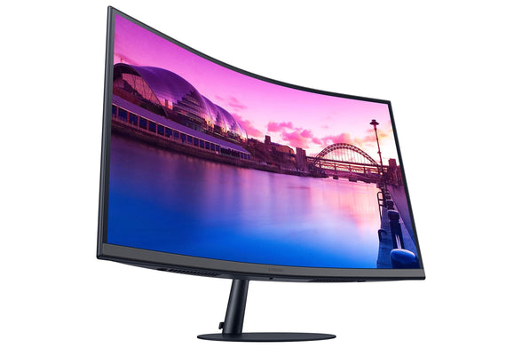 Samsung 32" LS32C390, Curved Monitor With 1000R Curvature, 75Hz Refresh Rate & 4ms Response Time, Built-in Speaker, AMD FreeSync - LS32C390EAMXUE