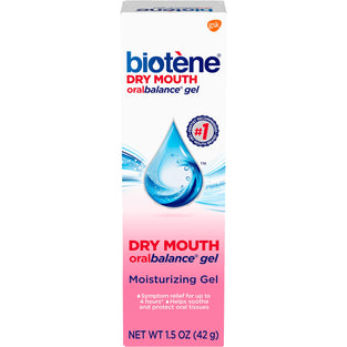 (1.5) - Biotene OralBalance Moisturising Gel Flavour-Free, Alcohol-Free, for Dry Mouth, 45ml (Packaging May Vary)