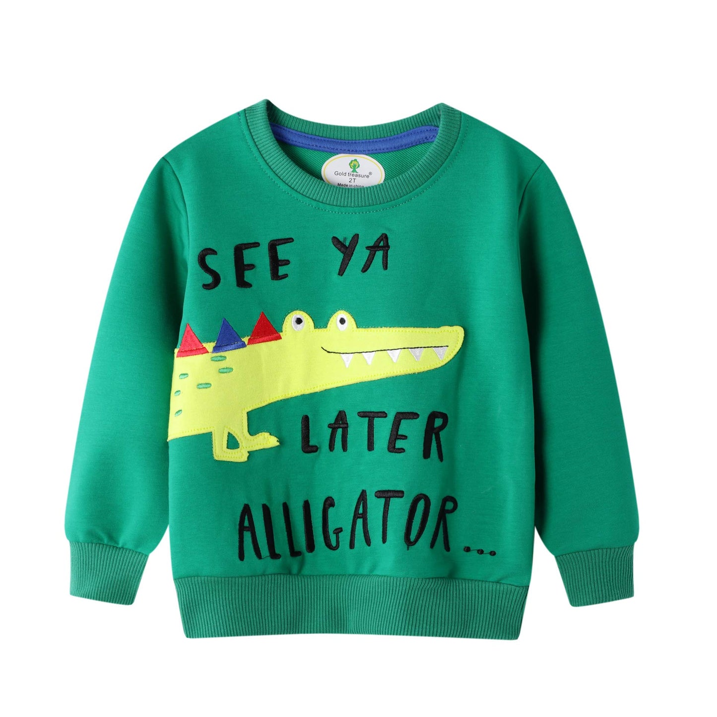 Boys Sweatshirts Elephant Pullover T-Shirts Toddler Cotton Cute Tops Tee Long Sleeve Outdoor Outfit