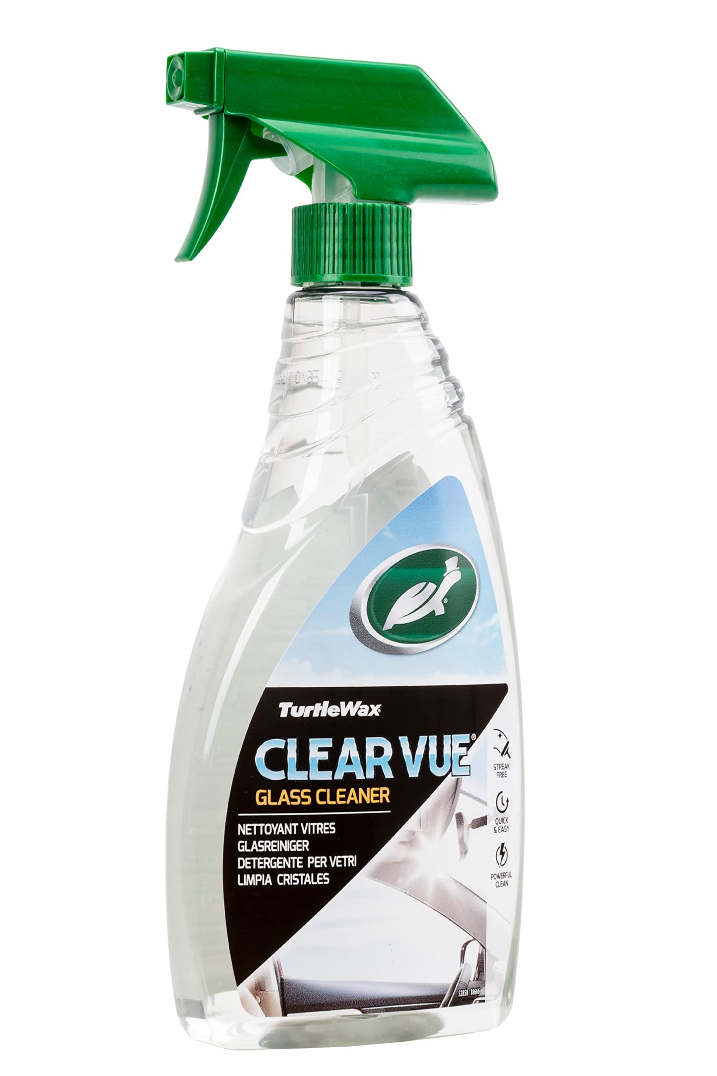 Wax Glass Cleaner Clearvue 500Ml 51781 Turtle Wax
