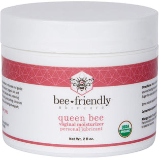 Organic Vaginal Moisturizer & Personal Lubricant By BeeFriendly, USDA Certified, Natural Vulva Cream For Dryness, Itching, Irritation, Redness, Chafing Of Vagina Due To Menopause & Thinning 2 oz